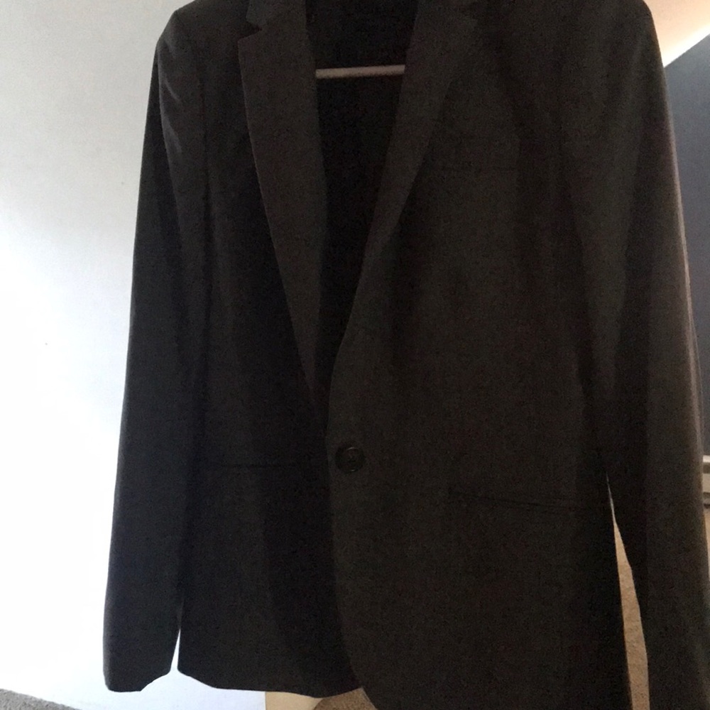 J. Crew super 120s grey blazer, sz 0